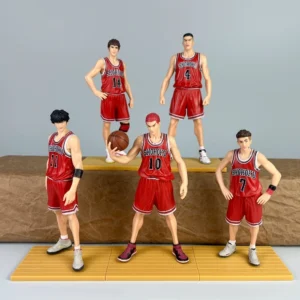 Slam Dunk Anime GK Shohoku Team Standing posture Sakuragi Hanamichi Ryukawa Maple Mitsui Shou Handmade Model Manga Statue Model