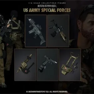 100% New Version Minitimes M049 The US. Modern Soldier Doll Figure About 12" Full Set Moveable Action For Fans Collect