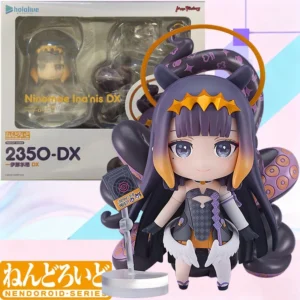 In Stock GSC Original Nendoroid 2350 hololive Ninomae Lna nis DX Anime Action Figure Model Toy Gift for Kids Foam Box Packaging