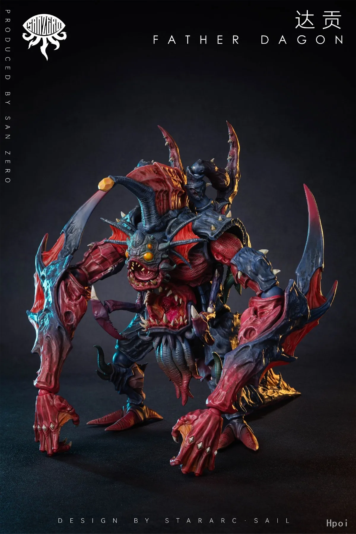【MT】Pre-sale STARARC-TOYS SAN ZERO Dagon Action Figure Model Collection