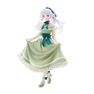 19CM Anime Frieren Figure Green Dress Frieren Action Figure PVC Frieren Model Desktop Collection Model Toys Kids Christmas Gifts