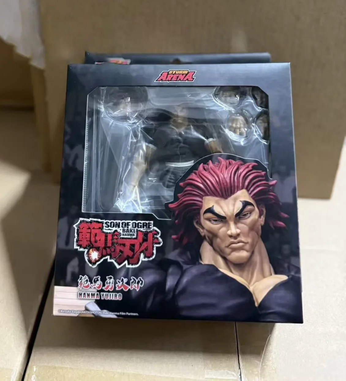 In Stock Storm Arena Hanma Yujiro Hanma 6 inches 1/12 PVC Anime Figures Model Toys Collect Storm Toys BAKI boy ST Small size