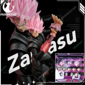 Demoniacal Fit Dl Custom Zamasu Black Gok Head Accessories Pack Zamasu Shf Sickle Accessories Kit Dragon Ball Accessory Kit