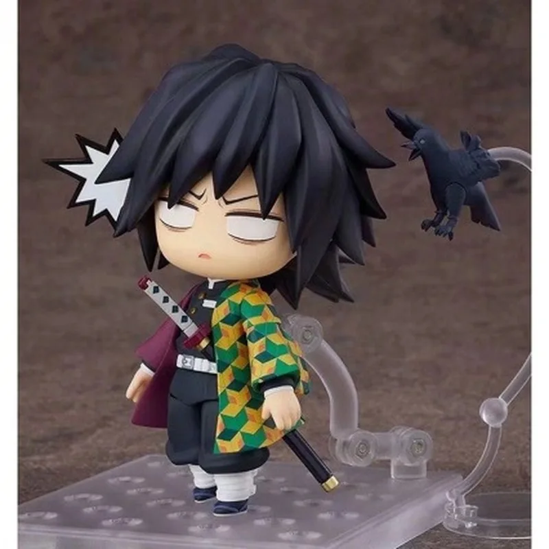 New Lover Demon Slayer Kimetsu No Yaiba Tomioka Giyuu #1408 Action Figure Model Toy Change Face Giyuu Figurine Cute Toys 10cm - Image 4