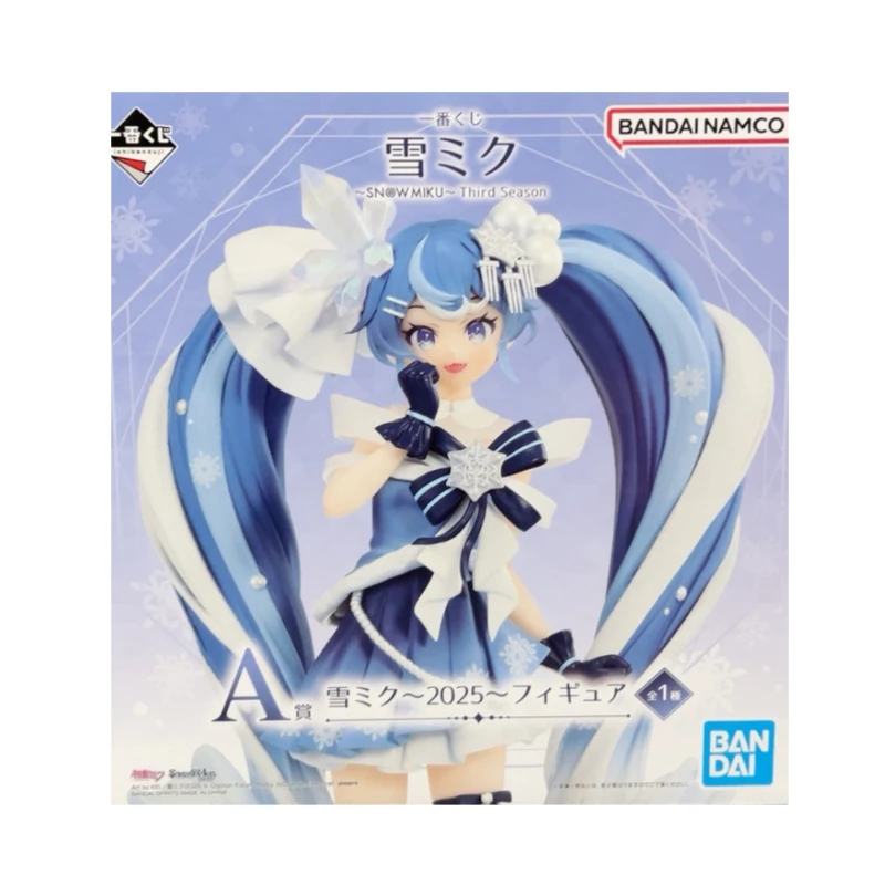 In Stock Original Hatsune Miku Ichiban KUJI Yuki SNOW MIKU Anime Model Collection Figure Gifts Toys WY - Image 5