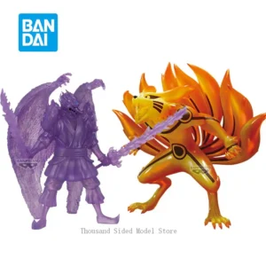 Original Banpresto Naruto Shippuuden Kurama Susanoo Action Figure Toys For Kids Gift Collectible Model Ornaments Cartoon Doll