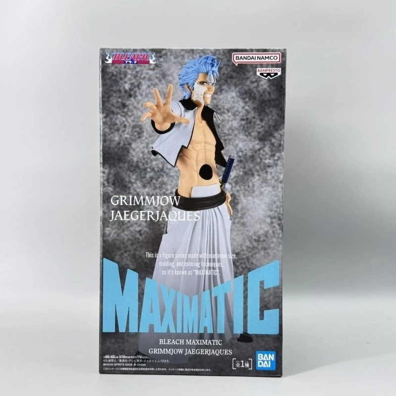 In Stock Bandai Genuine BANPRESTO Bleach MAXIMATIC Grimmjow Jaegerjaques Figure Anime Model Toy Collection Toys - Image 7