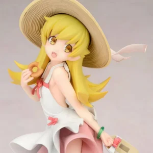 Oshino Shinobu Premium S Grade Anime GK Figure Upgraded Face Sculpt Beach Style Monogatari Series Collectible Toy For Fans
