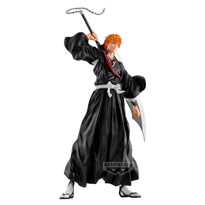 BANDAI Genuine Grandista Death Kurosaki Ichigo PVC Action Anime Figure Model Toys Figure Collection Doll Gift