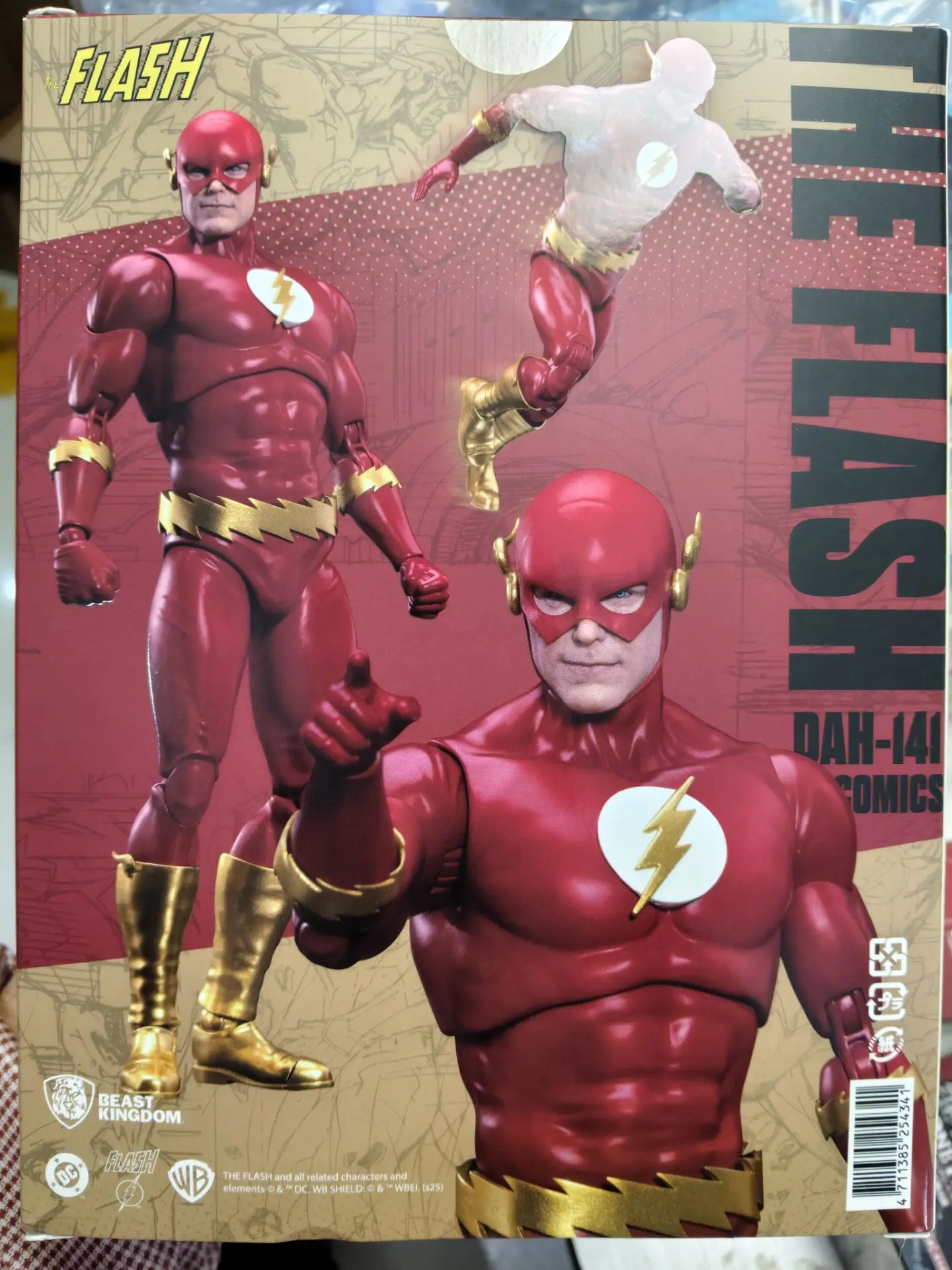 Genuine Beast Kingdom BEASTKINGDOM DC Comics DAH-140-141-142-143 Green Lantern The Flash Superman Batman Mobile in Stock