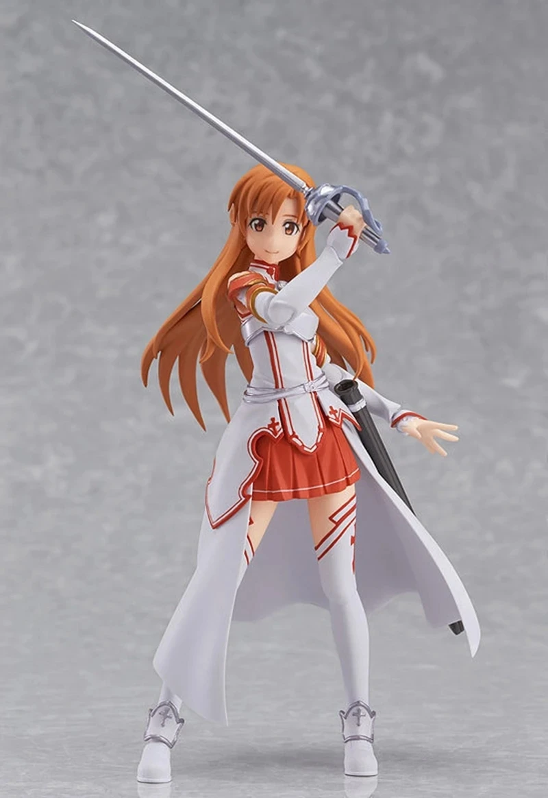 15CM Anime Figure Sword Art Online Yuuki Asuna Action Figure Standing Figure Toy with Action Face Swap PVC Collectible Gift - Image 3