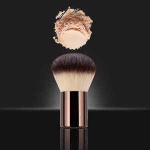 1pc Professional Face Round Head Retractable Brush Makeup Brush Blush Brush Foundation Brush Loose Powder Brush Synthetic Hair U