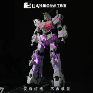 Presale UA Brand MGEX Unicorn Rainbow LED Light Set Compatible with Other Brand Manufacturers Such As Bandai Toys