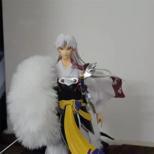 ​​28cm Inuyasha Sesshomaru Phoenix Era Tree Statue Standing Position Anime Figure Collectible Model Desktop Decoration Gift​