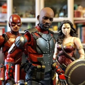 Suicide Squad Deadshot Action Figure Collectible Will SHF Hands-On Office Decorative Model for Garage Kit Toy & Hobbies