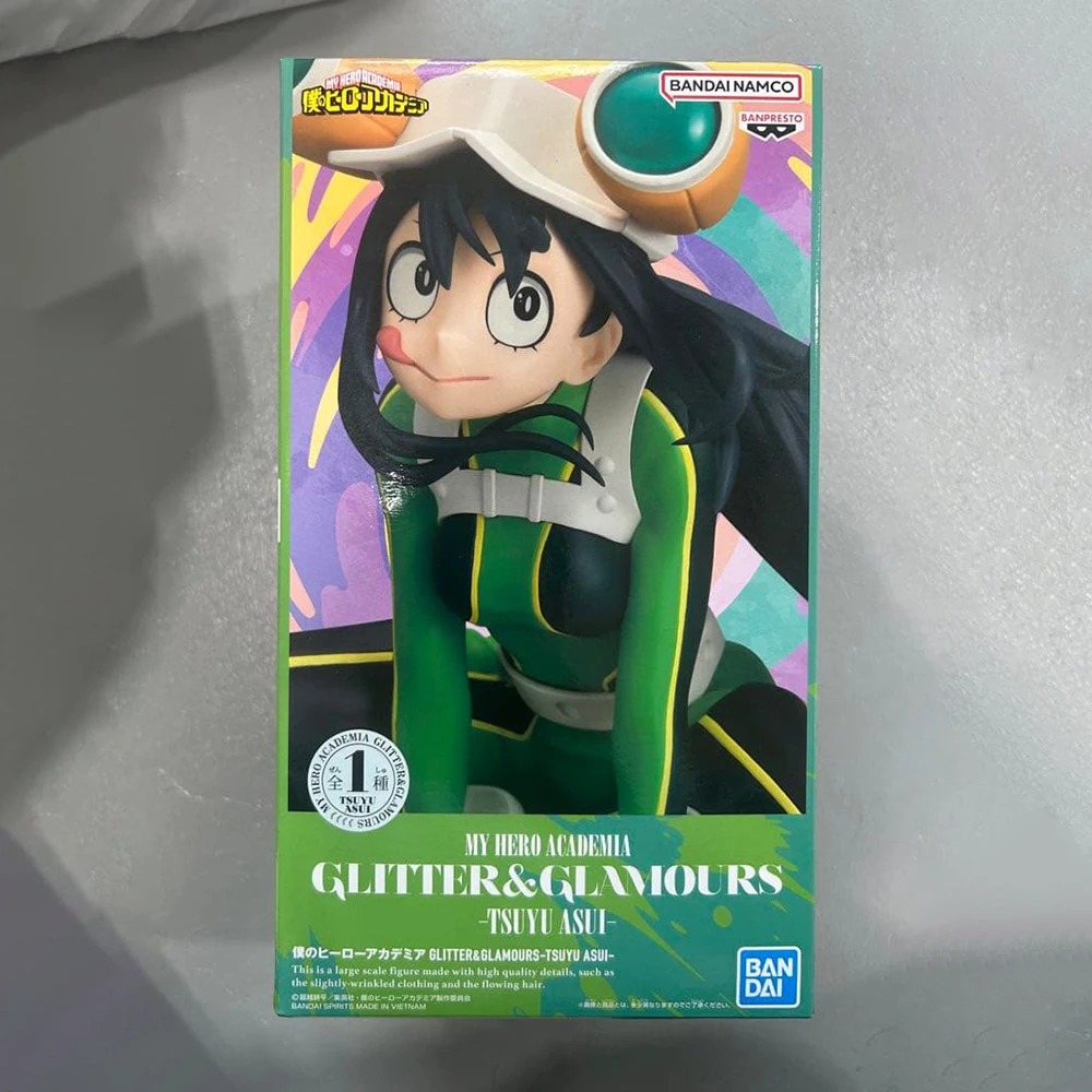 BANPRESTO My Hero Academia GLITTER &GLAMOURS 14cm Tsuyu Asui Anime Figure Action Figurine Collection Model Toys Holiday Gifts - Image 7