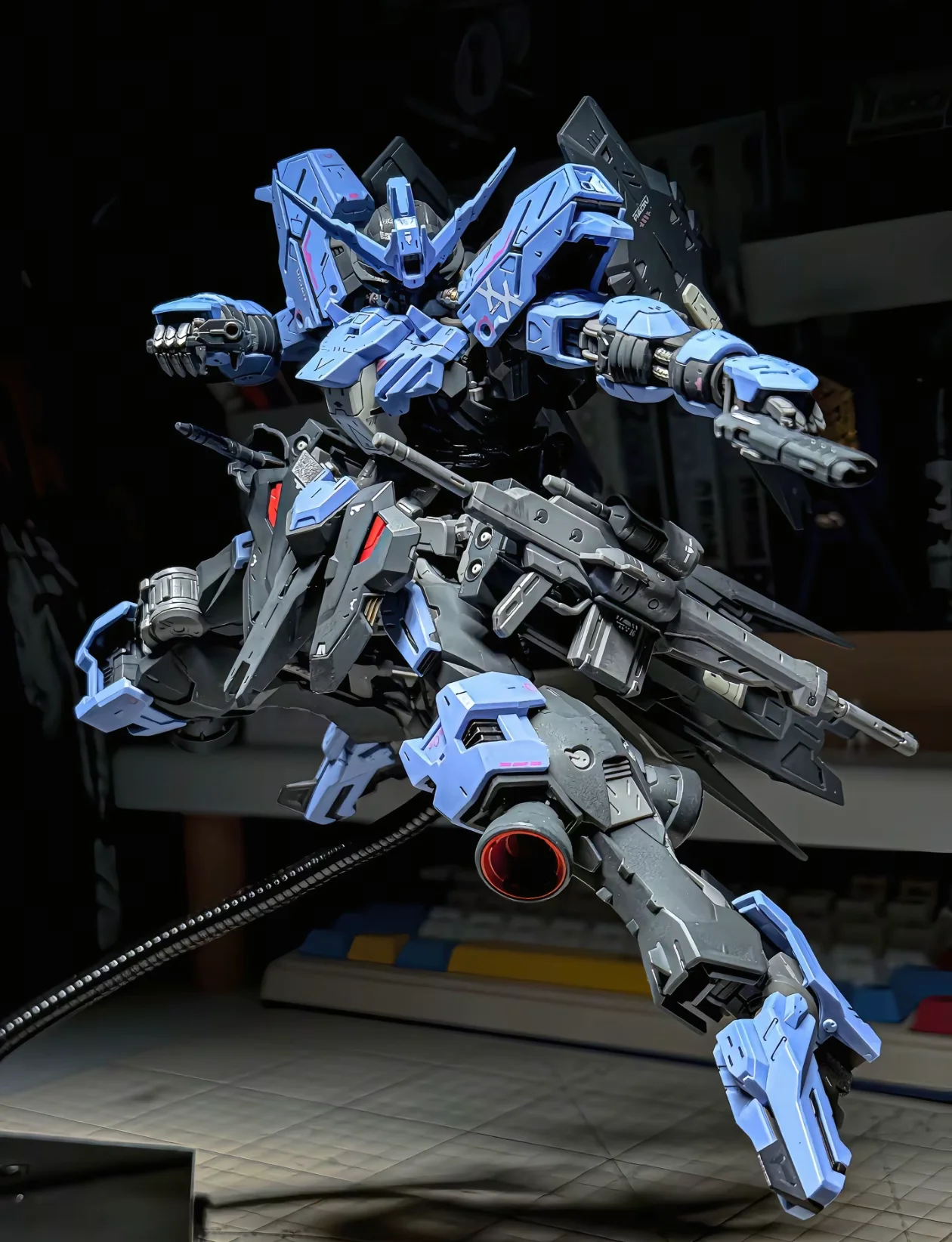 ZHONG GUO Model Vidar MG 1/100 ASW-G-XX Assembly Model Kits Action Figure Plastic Models Collectible Toy Gift