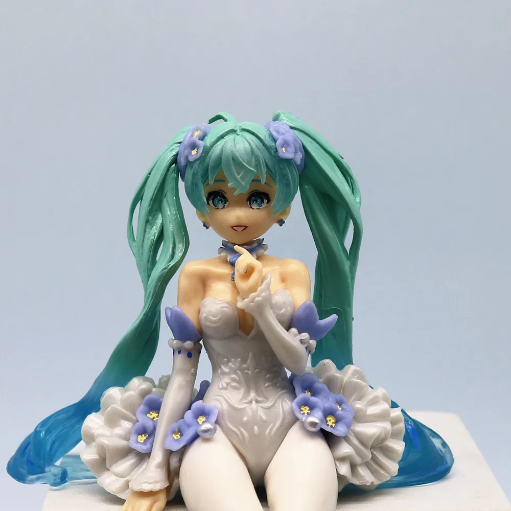 15cm Hatsune Miku Anime Figures Fairy Flower Spirit Kawaii Pink Butterfly Fairy Girl Action Figure PVC Model Doll Toys Gift - Image 6