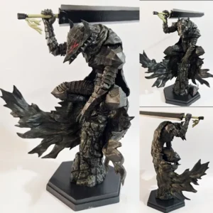 23cm Sword Wind Legend Berserker Gus L Battle Damage Gus Armor Statue Ornament Model Box Set Handmade Boy Birthday Gift