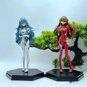 New Anime Neon Genesis Evangelion Eva Ayanami Rei 18cm Kawaii PVC Figure Collectible Model Toy Xmas Gift for Kids Doll Ornament