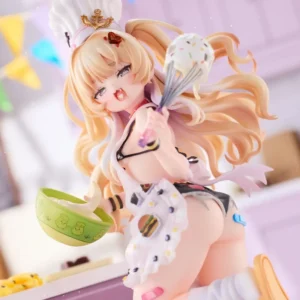 Solarain Azur Lane Bache Pastry Chef Anniversary Ver. 1/7 Cute Action Anime Figure Model Decor Collectible Desktop Ornament Gift
