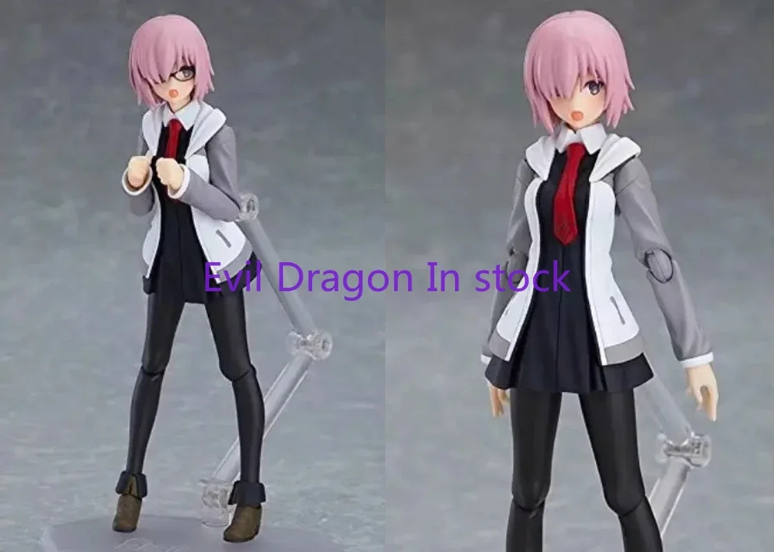 In Stock Original Figma EX-051 Shielder Mash Kyrielight Casual Ver Action Figure Series Pvc Model Toys Figura EX051 Gifts - Image 3