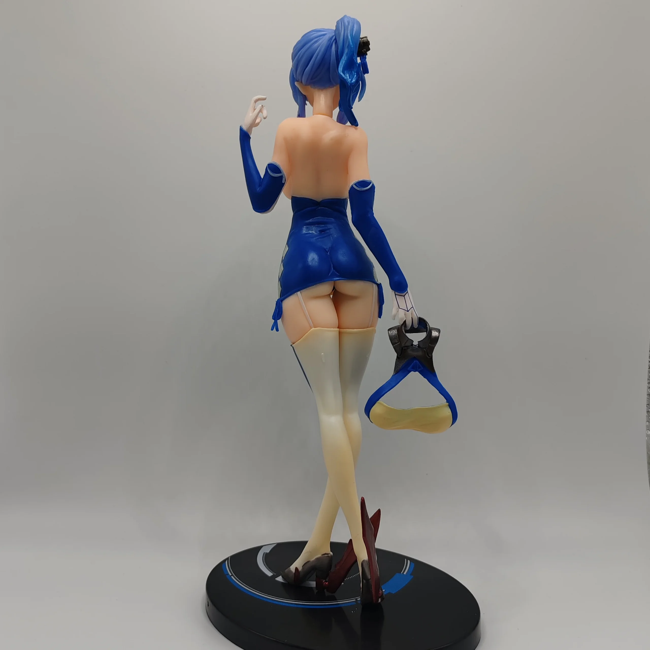 24CM Anime Game Azur Lane USS St Louis Figure Dress Standing Anime Model Toy Gift Collection Decorative Ornament Clothes Removed