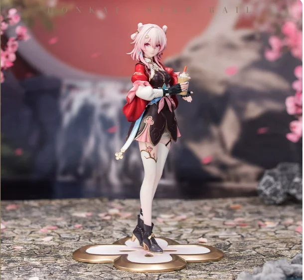 Myethos Honkai Star Rail March 7th Hunting Action Figure Original Collectible PVC Model Toy Cute Gift Desktop Ornament Decor - Image 7