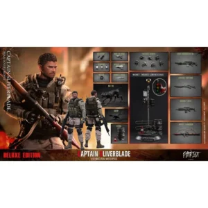 Pre-sale 1/12 Resident Evil Movable Joint Military Dolls Model for 6-inch Soldiers Collect Ornaments