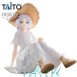 TAiTO Frieren: Beyond Journey's End Desktop Cute Frieren ~Summer Dress Ver.~ PVC 13CM Anime Action Figures Model Toy