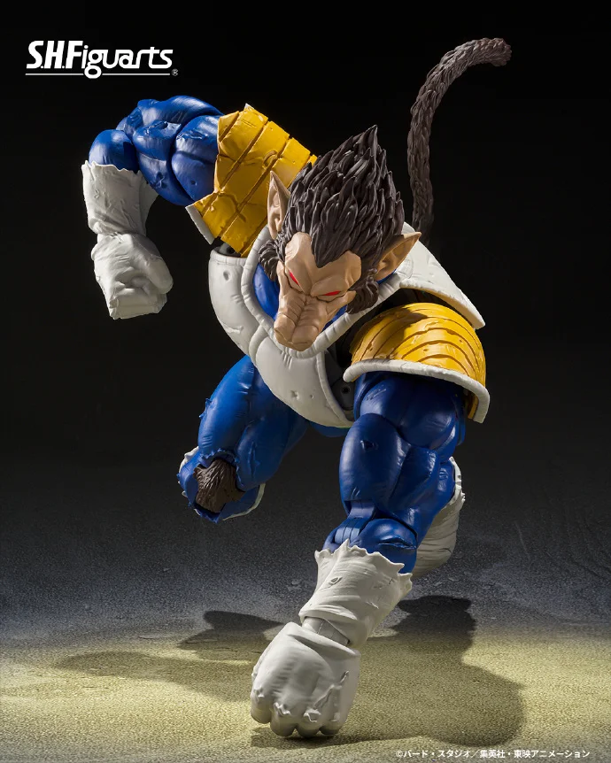 In Stock 2025 SDCC Bandai Dragon Ball S.H.Figuarts SHF Great Ape Vegeta Exclusive Edition Anime Action Figures Toys Models PVC - Image 3
