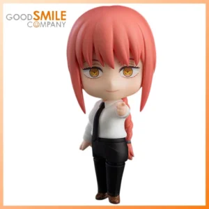 GOOD SMILE COMPANY Nendoroid 2004 Chainsaw Man Makima 10cm PVC ABS Posable Figure 3 Faces Lollipop Coat Official Authentic