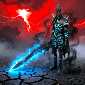 I will upgrade the Knight Commander Yagerit's Bloody Shadow Legion figurine model desktop ornament alone