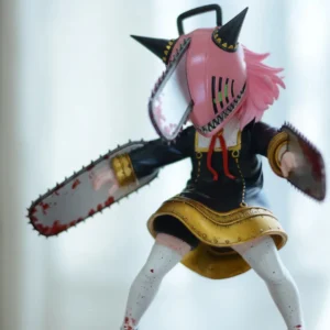 Reaper Anya Forger Chainsaw Man Garage Kit 2D Animation Collectible Action Figure Model Play Statue GK for Desktop Ornaments