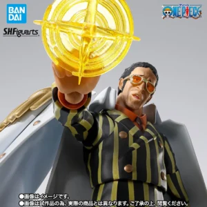Bandai Officially Licensed One Piece S.H.Figuarts Borsalino -Future Island Egghead Figures Anime Model Genuine Boxed Toy Gift