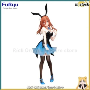 【In Stock】Original FuRyu The Quintessential Quintuplets Trio-Try-iT Figure Nakano Miku Bunny Girl Models Anime Ornaments Figures