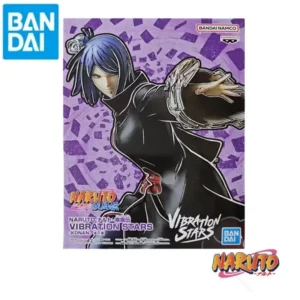 In Stock Bandai Original Naruto Banpresto Konan Anime Merchandise Model Figurine Ornaments 100% Genuine Original Box Toys