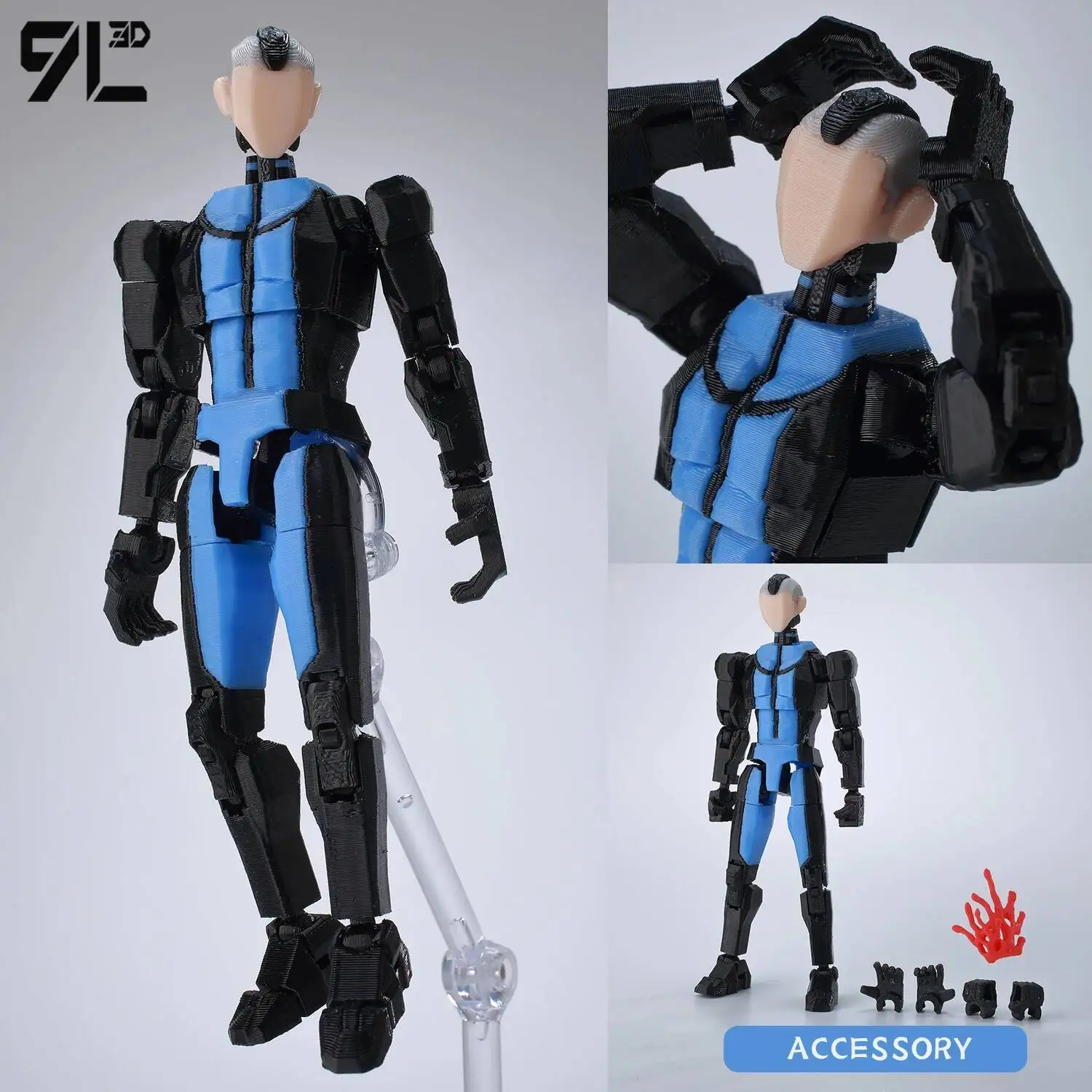 9L3D Printed Superheroes Invincible 2.0 Anime Multi-Jointed Shapeshift Toys Action Figures Mannequin Model Ornaments Gifts - Image 10