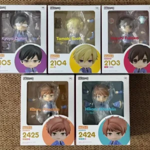 Stock GSC Official Q-version Figure Ouran High School Host Club 2103 2104 2105 2424 2425 Articulated Doll Model Collectible Gift