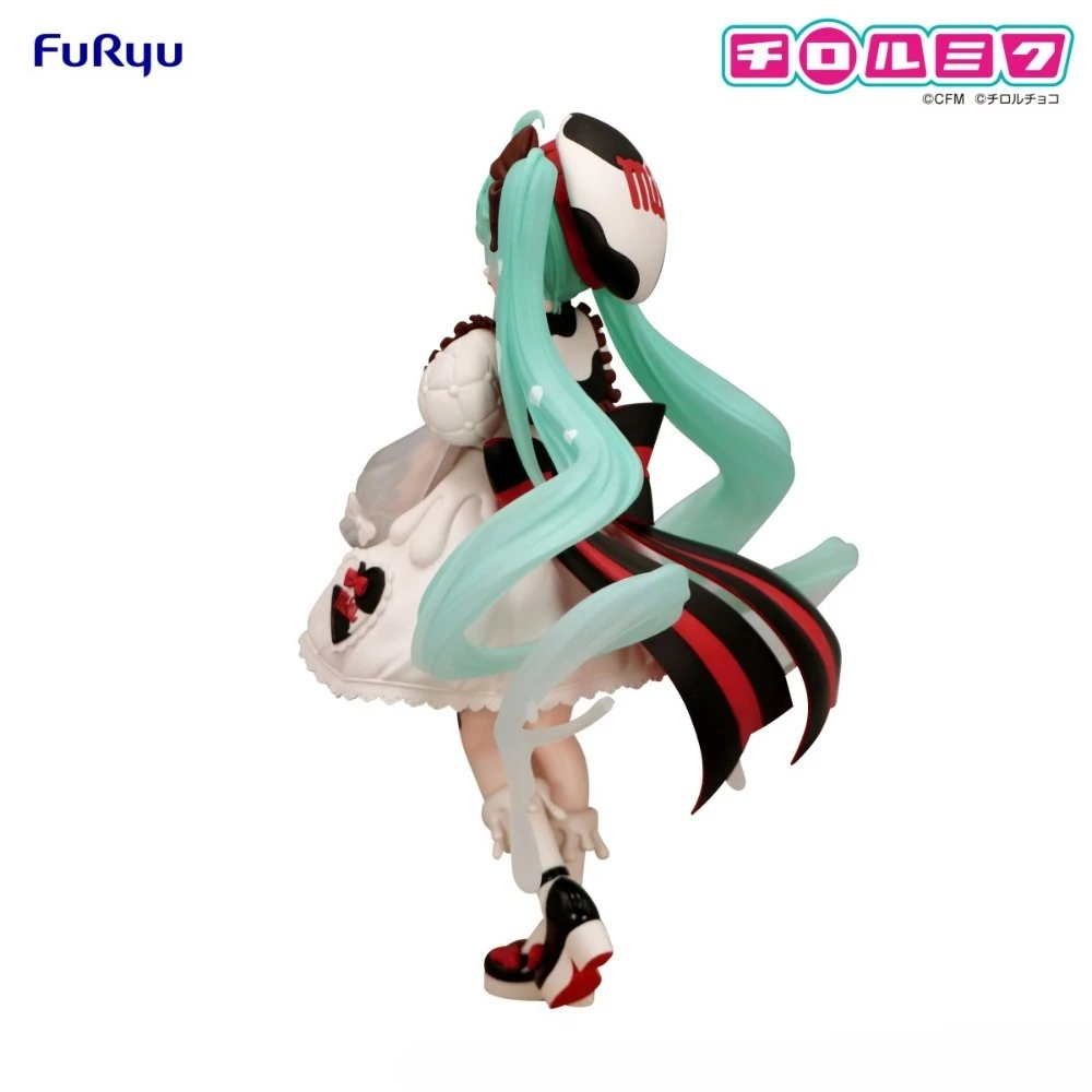 In Stock FuRyu Original Genuine Piapro Characters Hatsune Miku Tirol Chocolate Trio-Try-iT Figure Milk Ver. 18cm Model Toys Gift - Image 4
