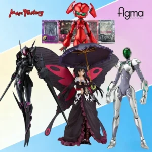 Max Factory Figma Accel World Series Black Lotus Silver Crow Anime Action Figure Articulated Collectible Model Toy for Boys