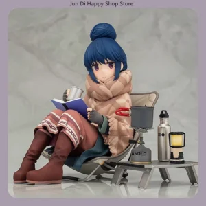 Yuru Camp△ Shima Rin Camping Version Multiple Accessories Anime Figure Statue Desktop Decoration Gift​