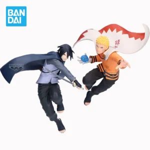 Banpresto Boruto Anime Figurines Vibration Stars Uchiha Sasuke Uzumaki Naruto PVC Action Figures Figurals Collectible Model Toys