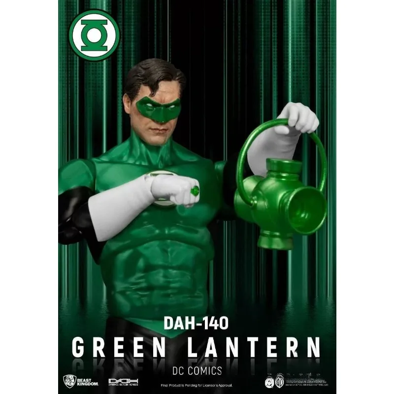 In Stock Beast Kingdom BEASTKINGDOM DC Comics DAH-140 Green Lantern Action Figure Original Collection Ornament Surprise Gift