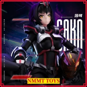 Yubo Cultural Creative Model Toy Club War Rider Goddess Shako Motorcycle Movable National Creative Assembly Girl with Special Ed