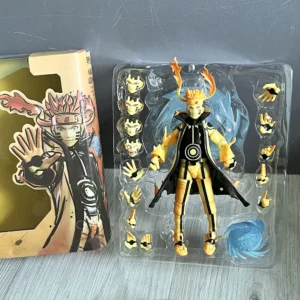 Anime SHF NARUTO UZUMAKI Figure Kurama Link Mode SHFiguarts Action Figure Model Toy Birthday Gifts
