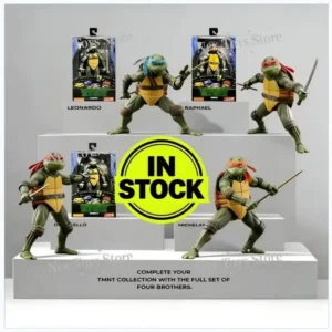IN STOCK Teenage Mutant Ninja Turtles Action Figure Tmnt Edition Movable Movies Model Turtle Ninja Anime Collect Toy Doll Gifts