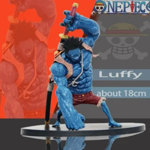 One Piece anime 18 cm Nightmare Luffy Figurine Statue Models Collectible Ornament Doll Toys Christmas gifts