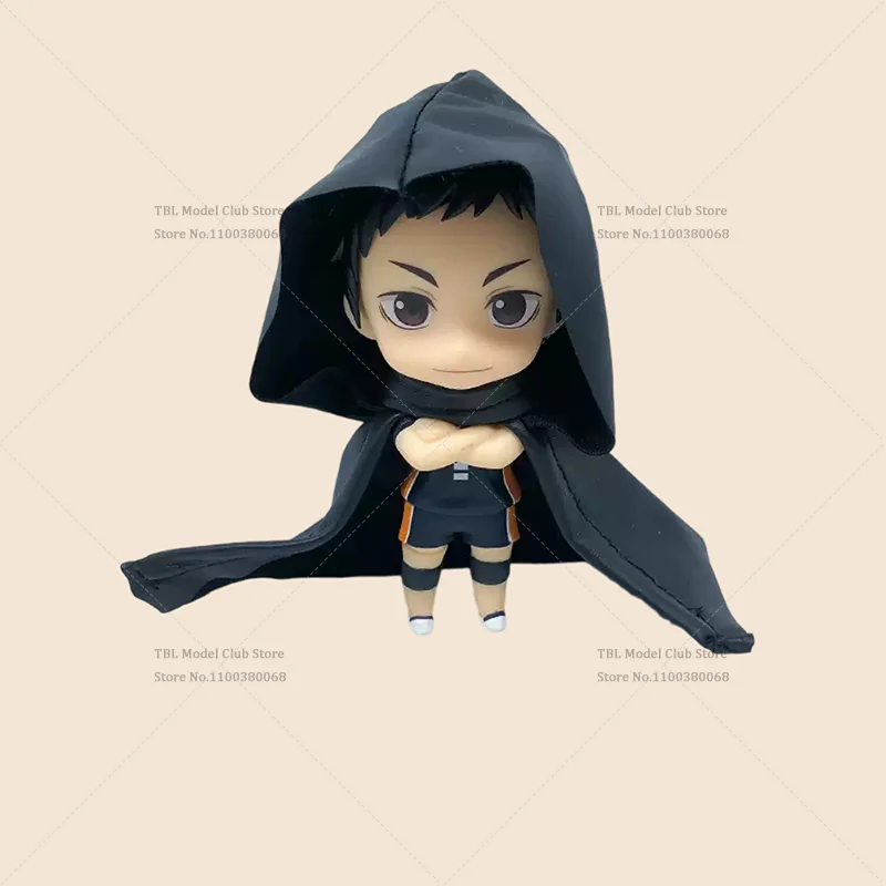 GSC 1/7 Scale Male Clothes Cloak Haikyuu Sawamura Daichi Japanese Anime For ob11 Height About 10CM Action Figure Soldier Scene