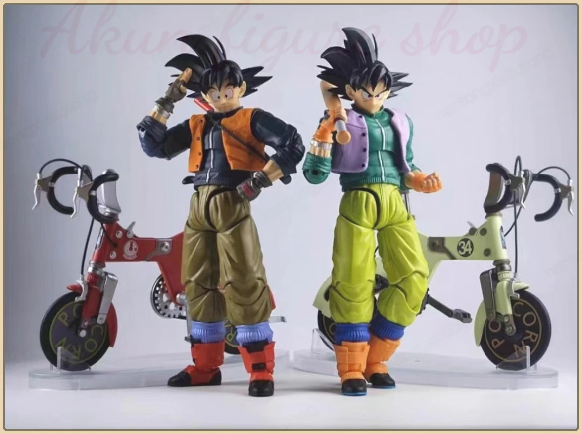 En Stock Tonsenarttoys Kamione 01A 01B Dragon Ball Z SHF Fly Page Son Goku Ride Bike Accesorios Anime Figuras model